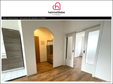 Renovierte Wohnung 3 Zimmer mit Einbauküche und neuem Duschbad, 45279 Essen / Freisenbruch, Etagenwohnung zur Miete