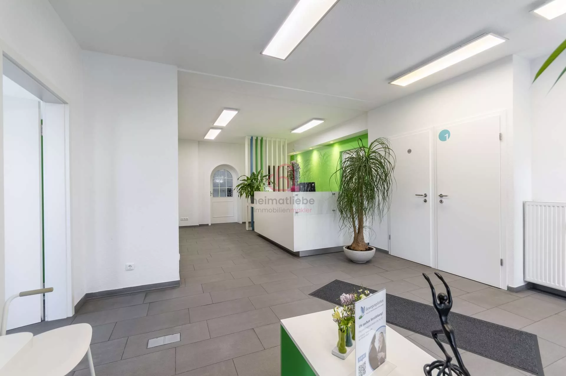 EG | Physiotherapie, Empfang