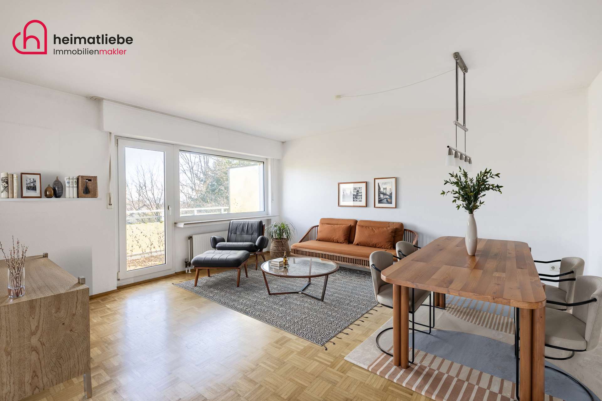 Beispielmöblierung Wohnzimmer Ansicht 1