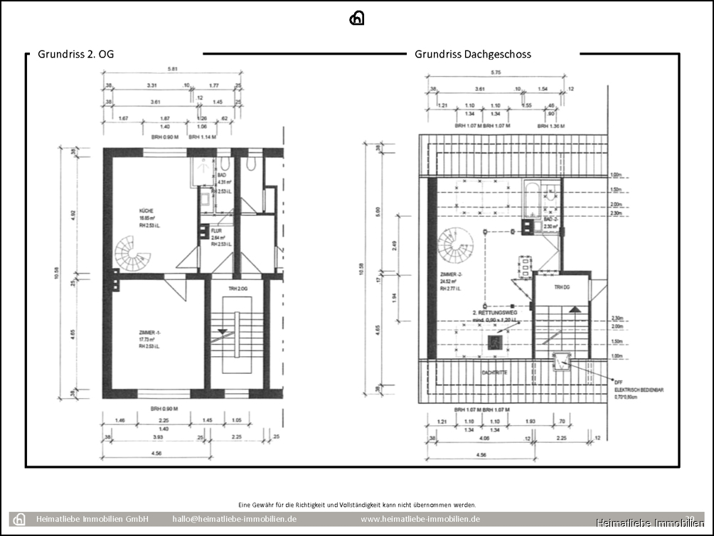 Grundriss Expose Heimatliebe Immobilienmakler Essen